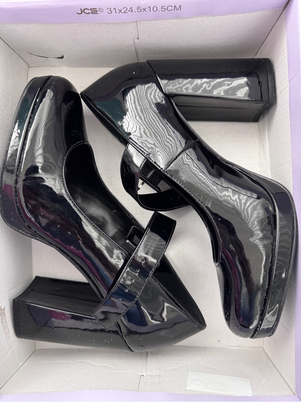 Madden Girl Black Patent Mary Jane Ursulla